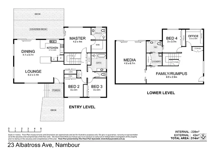 Floorplan of Homely house listing, 23 Albatross Ave, Nambour QLD 4560