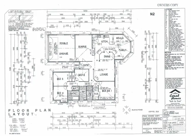 Floorplan of Homely house listing, 7 Potoroo Place, Burnside QLD 4560