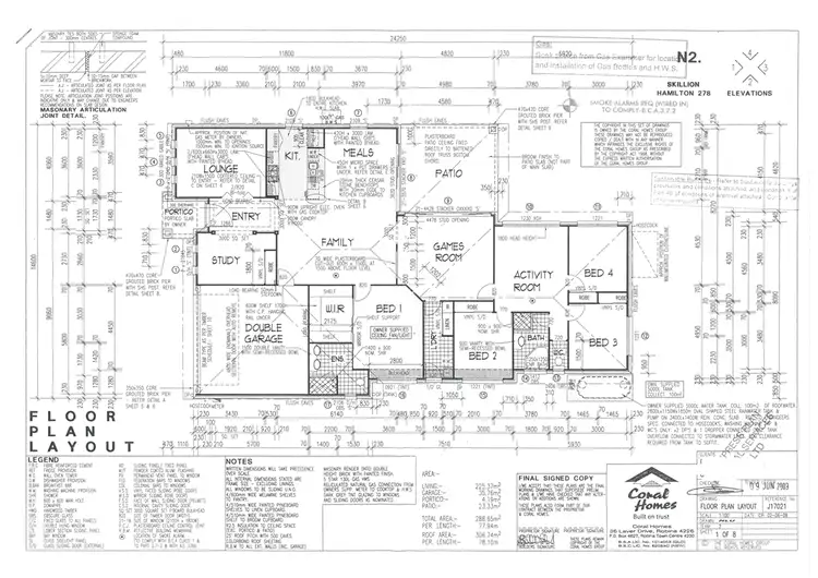 Floorplan of Homely house listing, 18 Bloomfield Court, Ormeau QLD 4208
