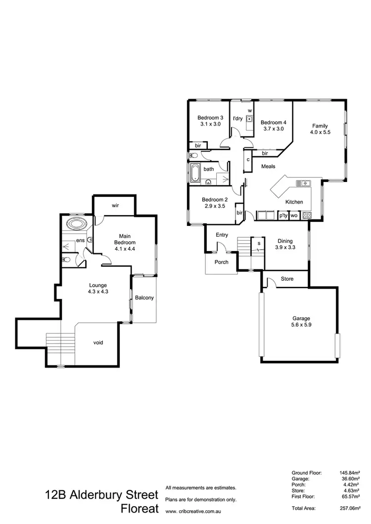 Floorplan of Homely house listing, 12B Alderbury Street, Floreat WA 6014