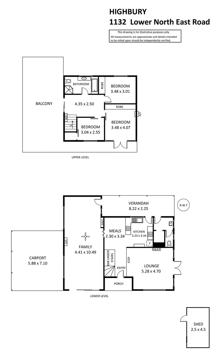 Floorplan of Homely house listing, 1132 Lower North East Road, Highbury SA 5089