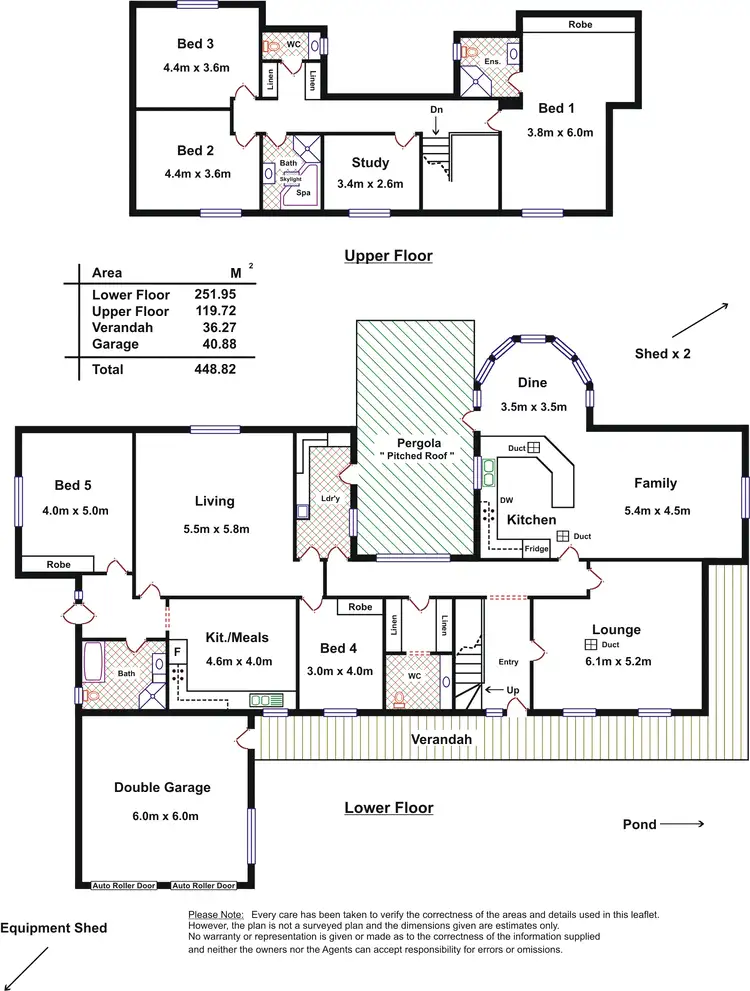 Floorplan of Homely house listing, 3 Kain Avenue, Aldgate SA 5154