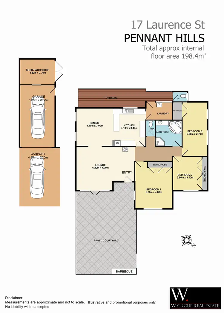 Floorplan of Homely house listing, 17 Laurence Street, Pennant Hills NSW 2120