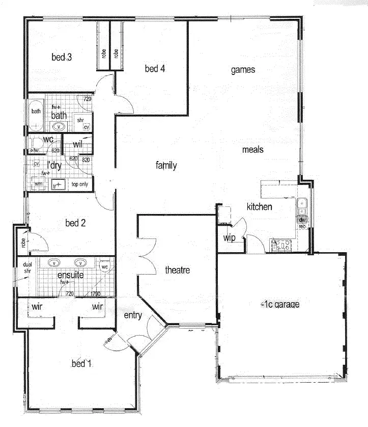 Floorplan of Homely house listing, 28 Denison Link, Millbridge WA 6232