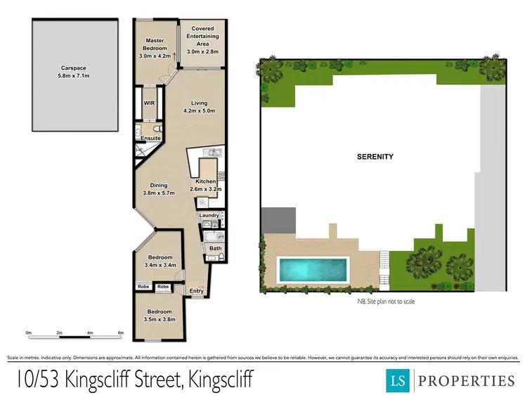 Floorplan of Homely unit listing, 10/53 Kingscliff Street, Kingscliff NSW 2487