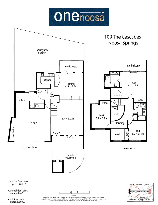 Floorplan of Homely unit listing, 109 Noosa Springs Drive, Noosa Springs QLD 4567
