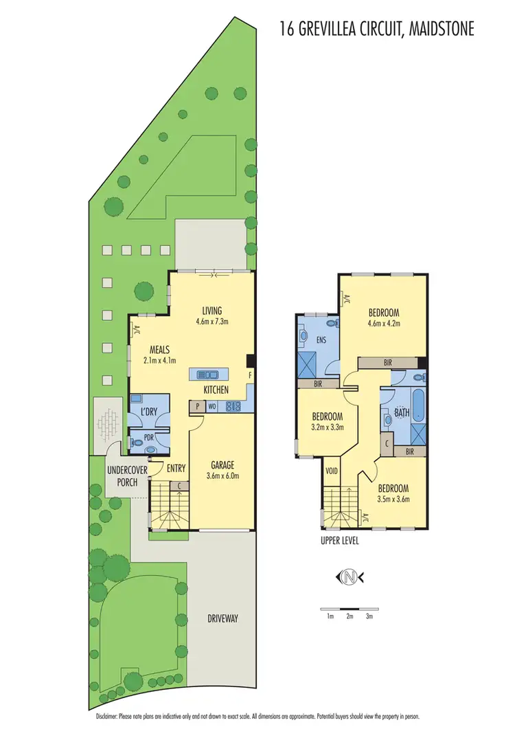 Floorplan of Homely townhouse listing, 16 Grevillea Circuit, Maidstone VIC 3012