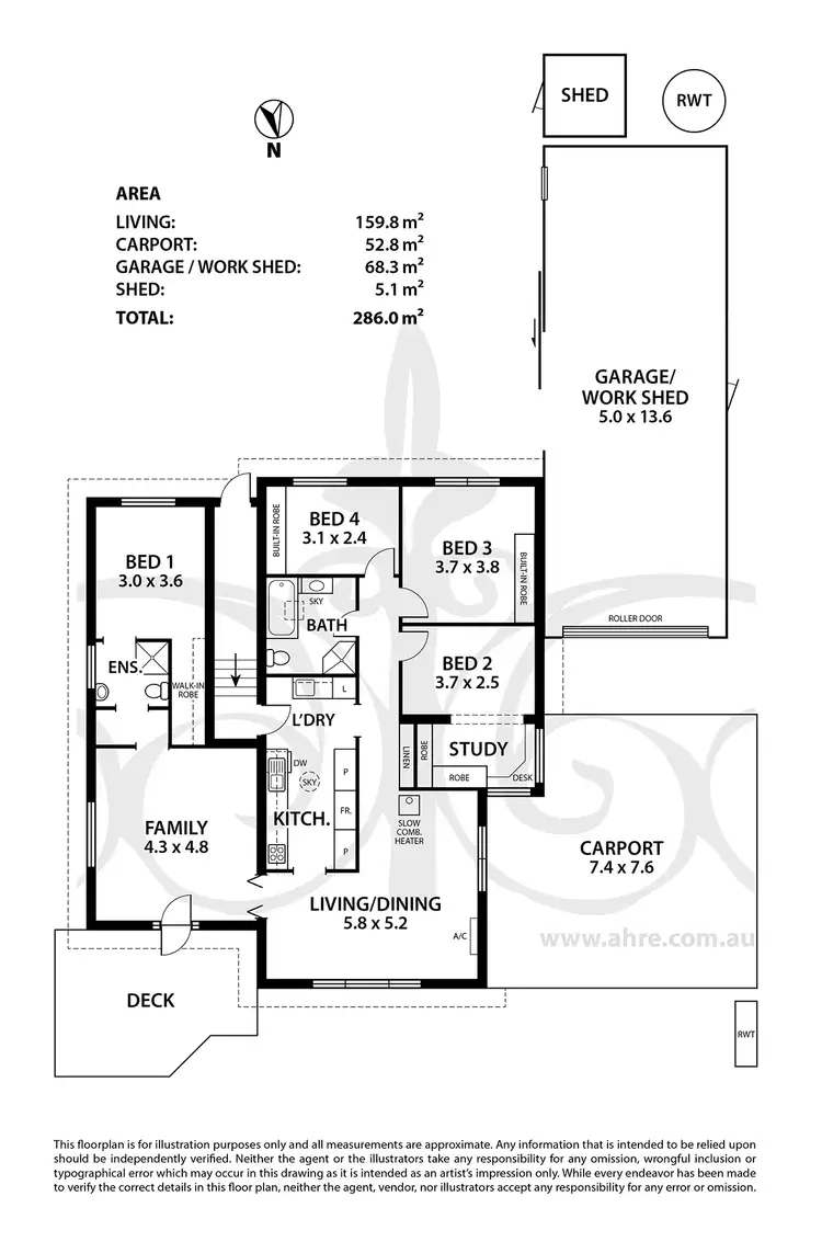 Floorplan of Homely house listing, 12 Daw Avenue, Mount Barker SA 5251