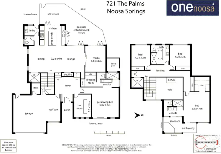 Floorplan of Homely house listing, 721 Noosa Springs Drive, Noosa Springs QLD 4567