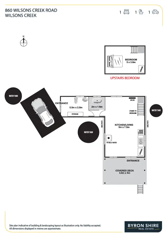Floorplan of Homely rural property listing, 860 Wilsons Creek Road, Wilsons Creek NSW 2482