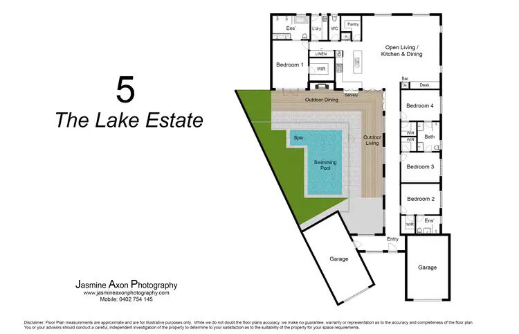 Floorplan of Homely house listing, 5 The Lake Estate St, Port Douglas QLD 4877