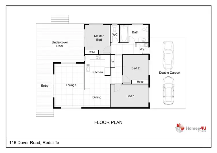 Floorplan of Homely house listing, 116 Dover Rd, Redcliffe QLD 4020