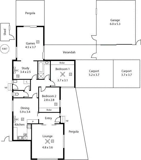 Floorplan of Homely house listing, 28 Boronia Drive, Hope Valley SA 5090