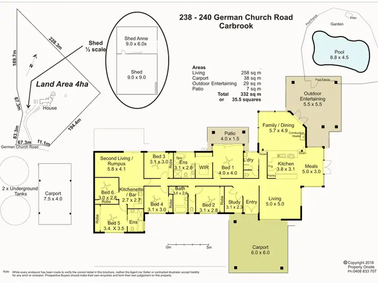 Floorplan of Homely house listing, 238-240 German Church Road, Carbrook QLD 4130