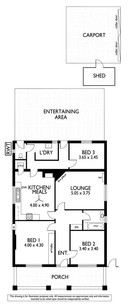 Floorplan of Homely house listing, 7 George Street, Marleston SA 5033