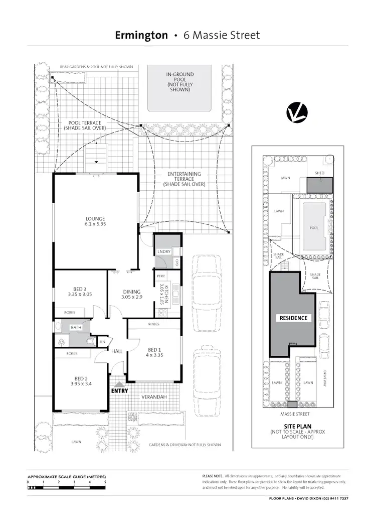 Floorplan of Homely house listing, 6 Massie Street, Ermington NSW 2115