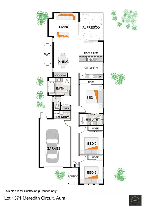 Floorplan of Homely house listing, 18 Meredith Circuit, Caloundra West QLD 4551
