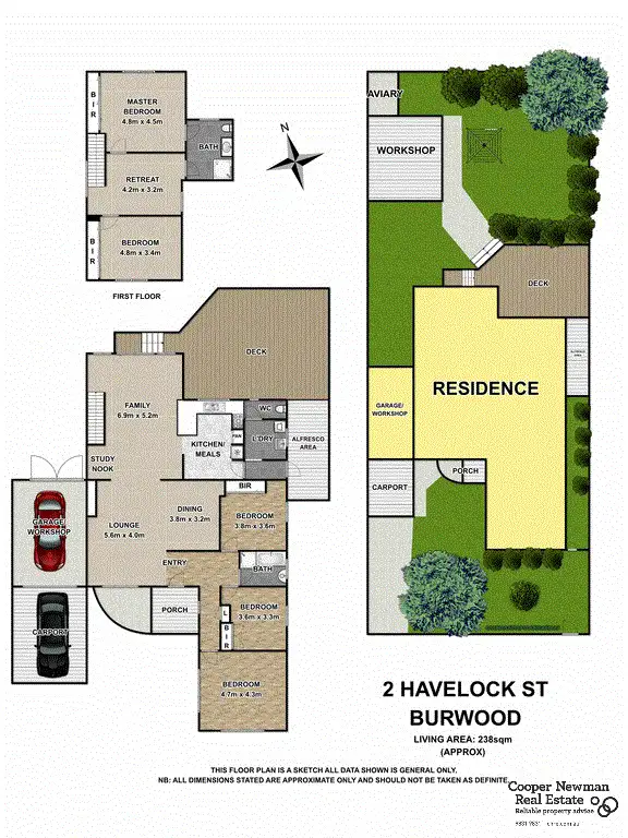 Floorplan of Homely house listing, 2 Havelock Street, Burwood VIC 3125