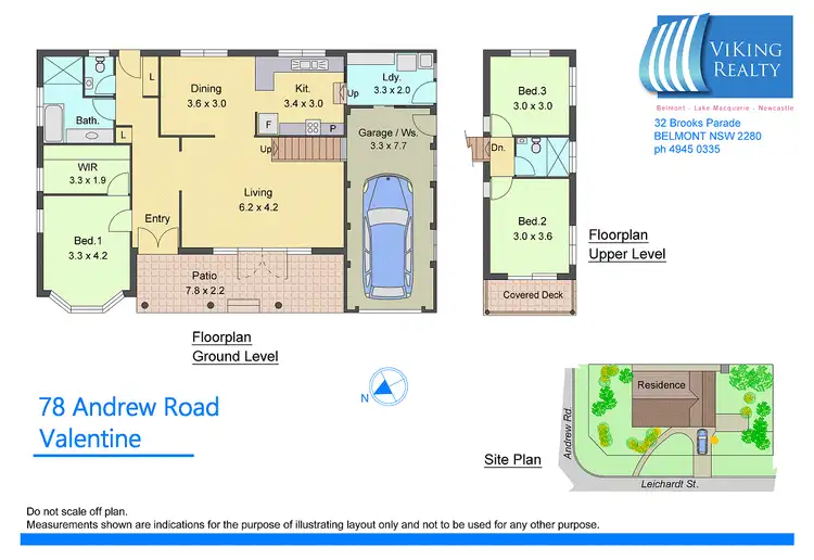 Floorplan of Homely house listing, 78 Andrew Road, Valentine NSW 2280