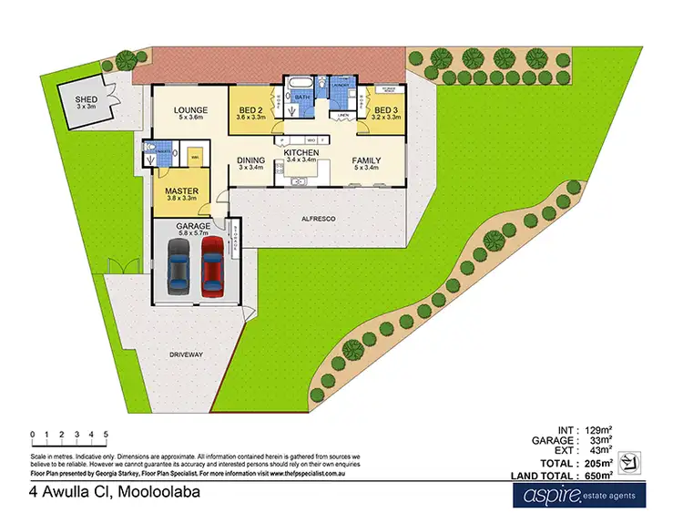 Floorplan of Homely house listing, 4 Awulla Close, Mooloolaba QLD 4557