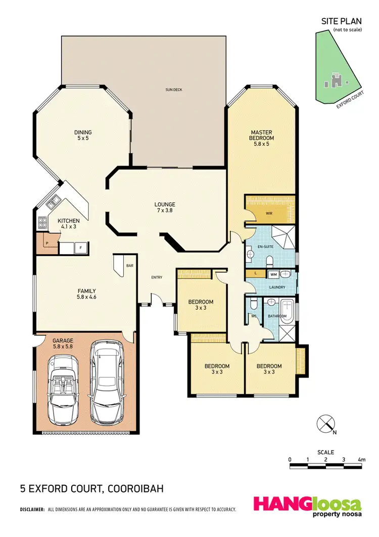 Floorplan of Homely house listing, 5 Exford Court, Cooroibah QLD 4565