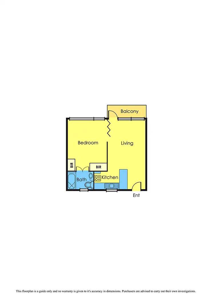 Floorplan of Homely apartment listing, 25/77 Park Street, South Yarra VIC 3141