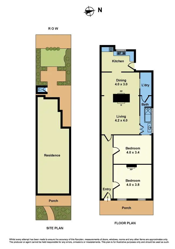 Floorplan of Homely house listing, 54A Albert Street, Footscray VIC 3011