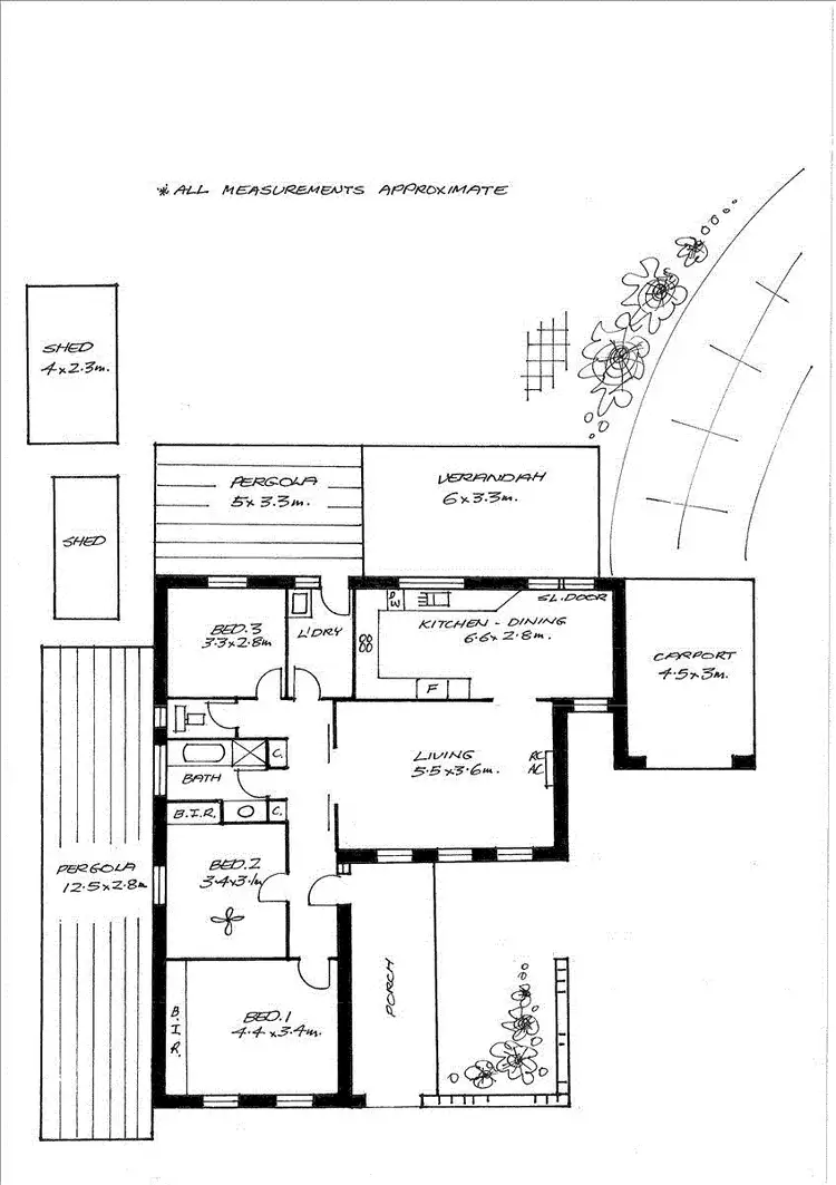 Floorplan of Homely house listing, 5 Meralang Avenue, Salisbury Park SA 5109