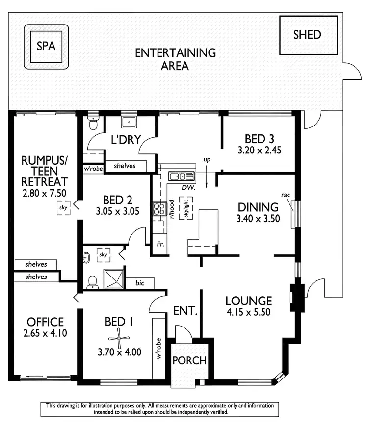 Floorplan of Homely house listing, 20 Kimber Terrace, Kurralta Park SA 5037