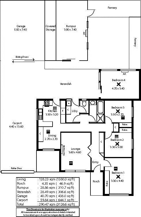 Floorplan of Homely house listing, 7 Perth Avenue, Valley View SA 5093