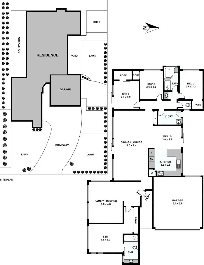 Floorplan of Homely house listing, 25 Golden Valley Drive, Glossodia NSW 2756