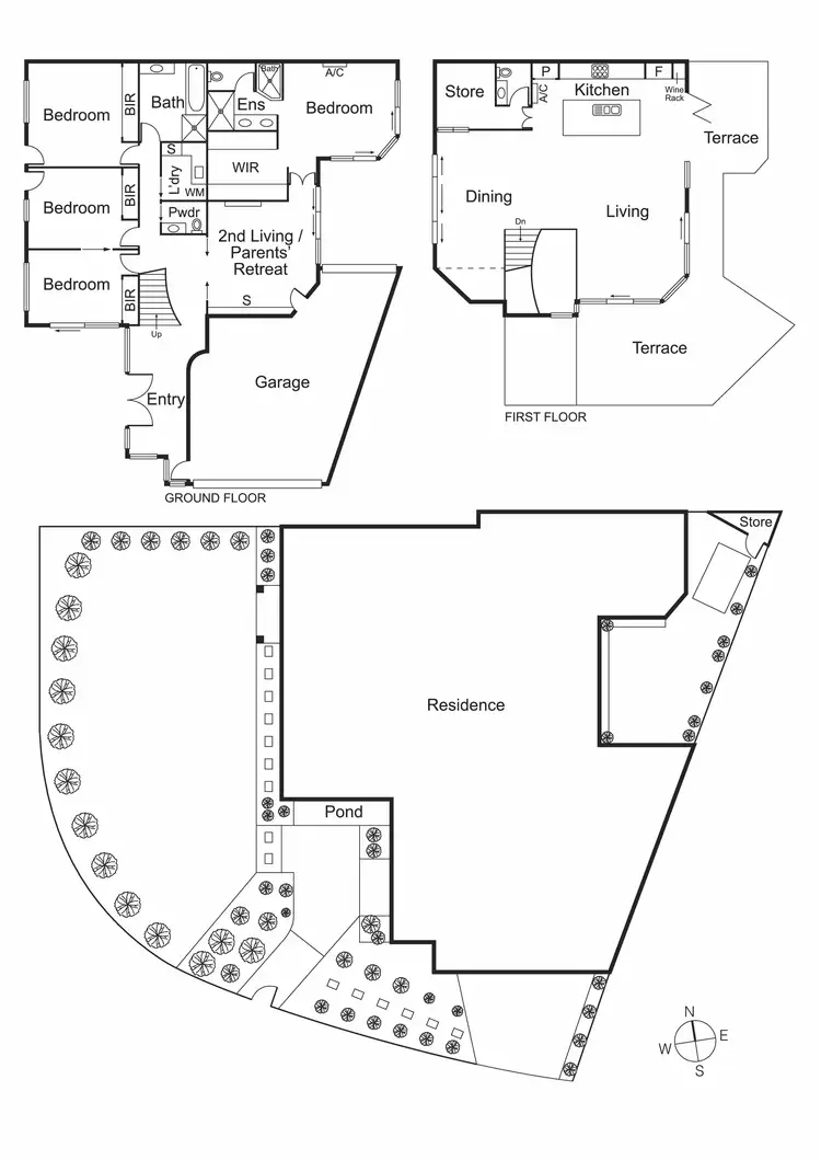 Floorplan of Homely house listing, 29 The Bend, Port Melbourne VIC 3207