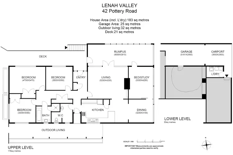 Floorplan of Homely house listing, 42 Pottery Rd, Lenah Valley TAS 7008