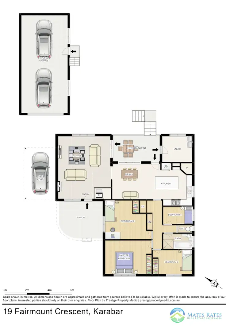 Floorplan of Homely house listing, 19 Fairmount Cres, Karabar NSW 2620