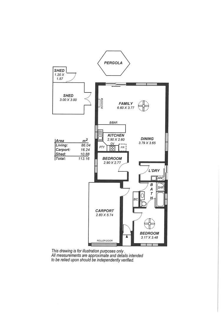 Floorplan of Homely house listing, 20 Hamra Dr, Smithfield SA 5114