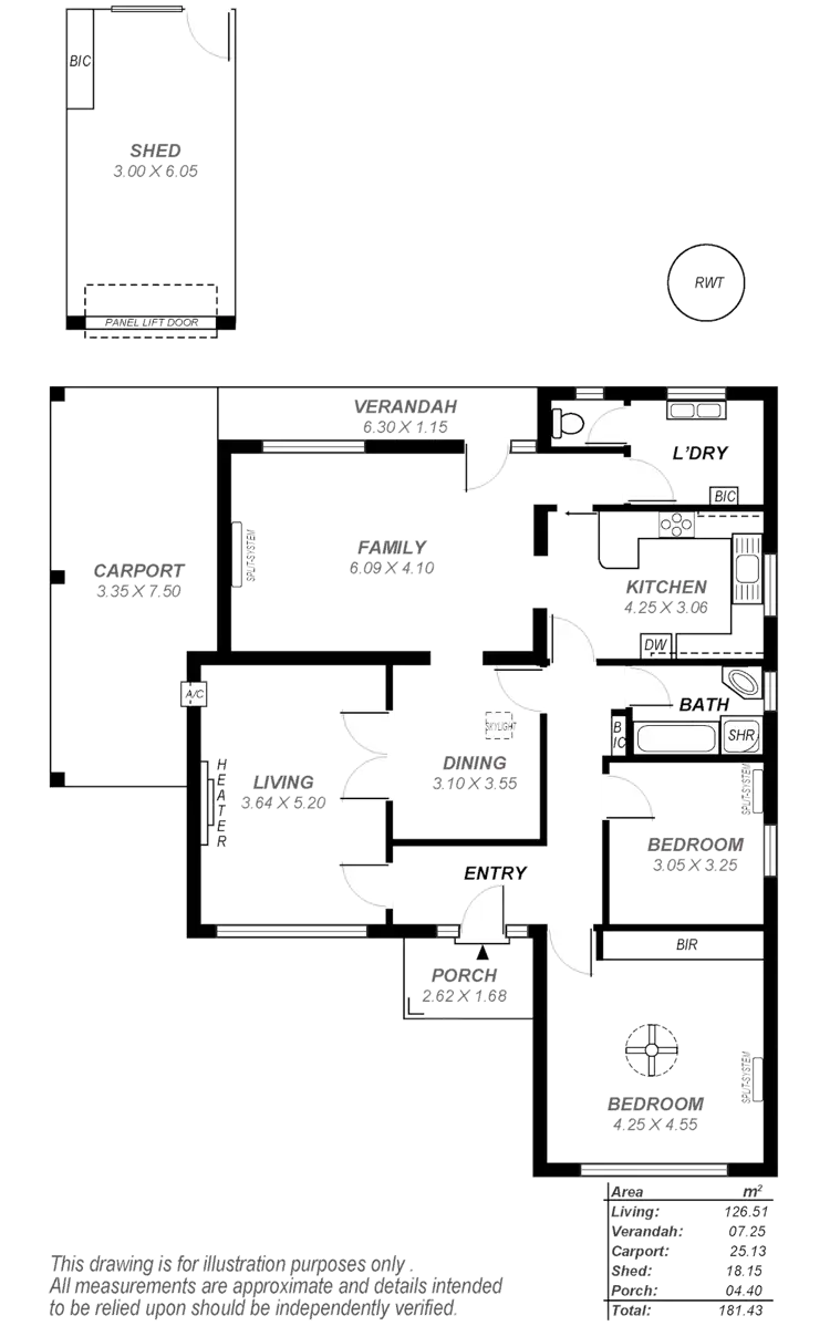 Floorplan of Homely house listing, 37 The Grove, Lower Mitcham SA 5062