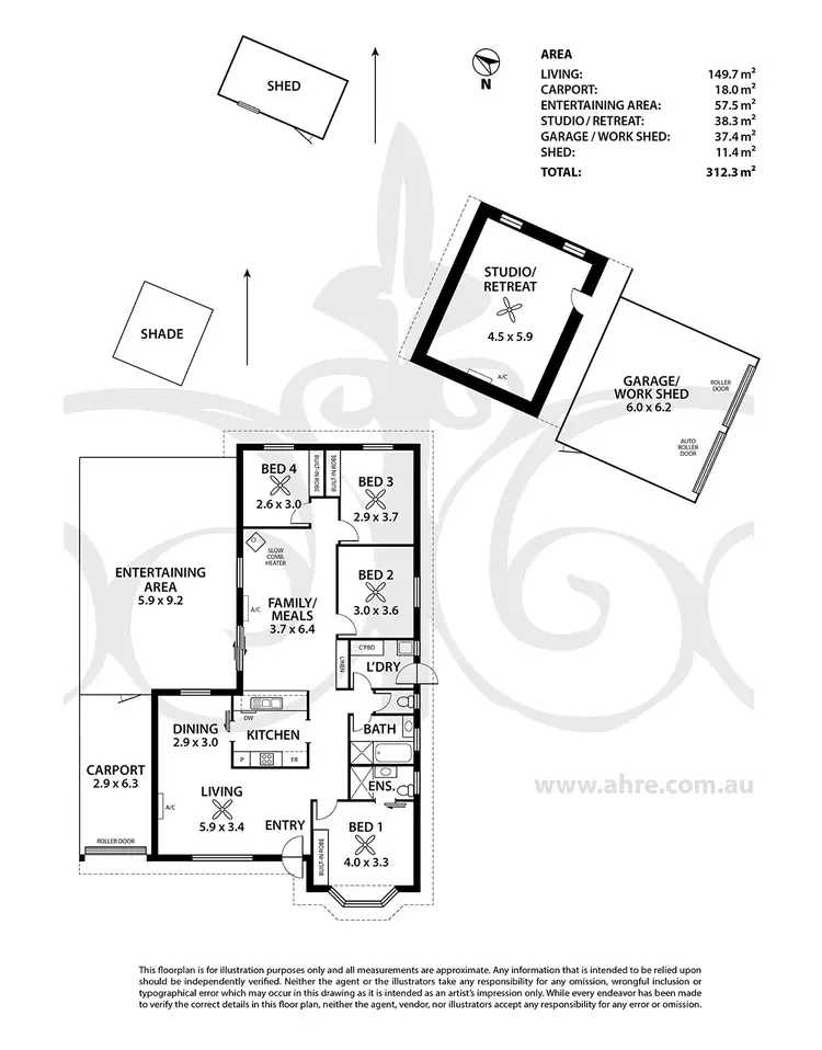 Floorplan of Homely house listing, 2 Wilson Court, Mount Barker SA 5251