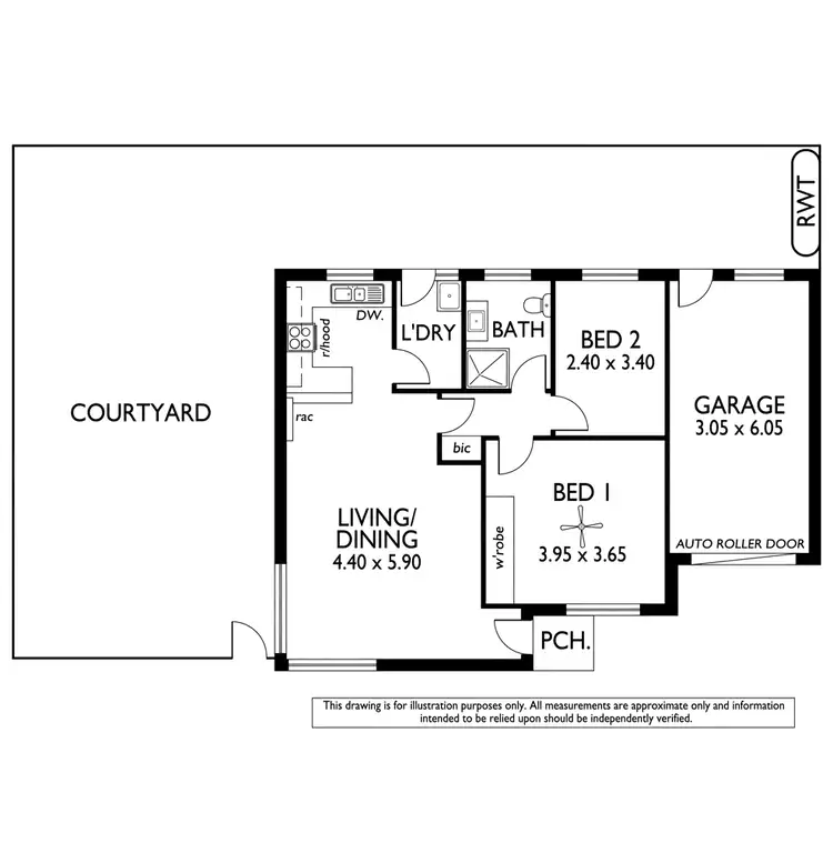 Floorplan of Homely unit listing, 5/29 Beauchamp Street, Kurralta Park SA 5037