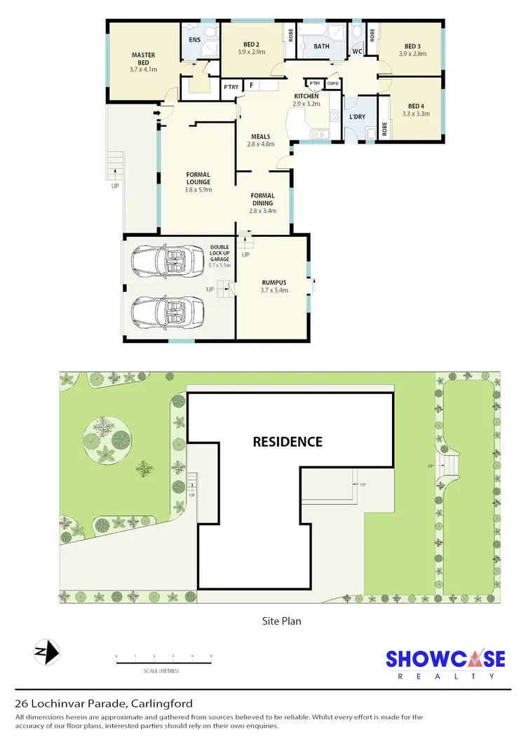 Floorplan of Homely house listing, 26 Lochinvar Pde, Carlingford NSW 2118