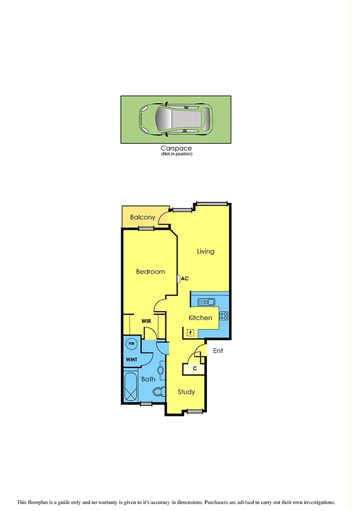 Floorplan of Homely apartment listing, 50/352 Canterbury Road, St Kilda West VIC 3182