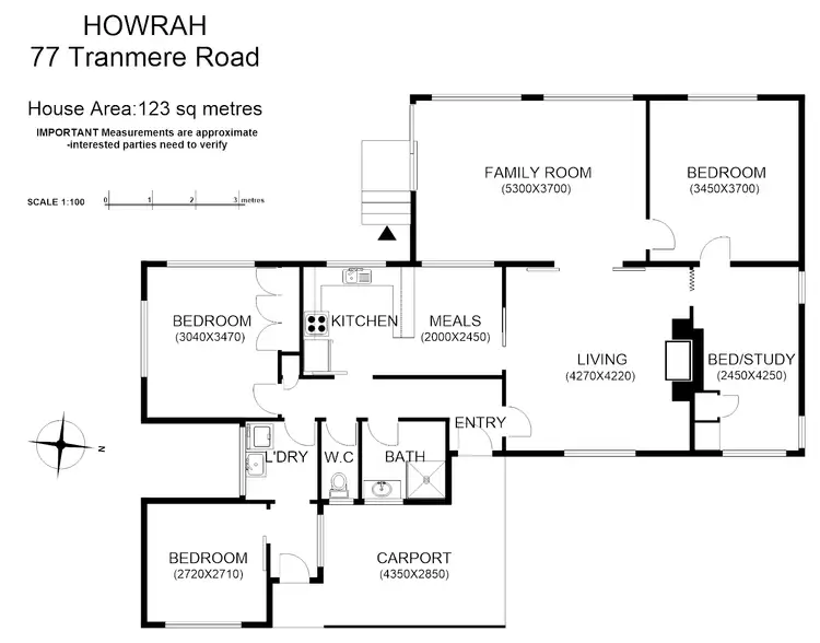 Floorplan of Homely house listing, 77 Tranmere Rd, Howrah TAS 7018