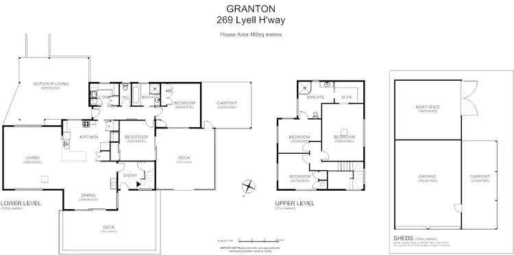 Floorplan of Homely house listing, 269 Lyell Highway, Granton TAS 7030