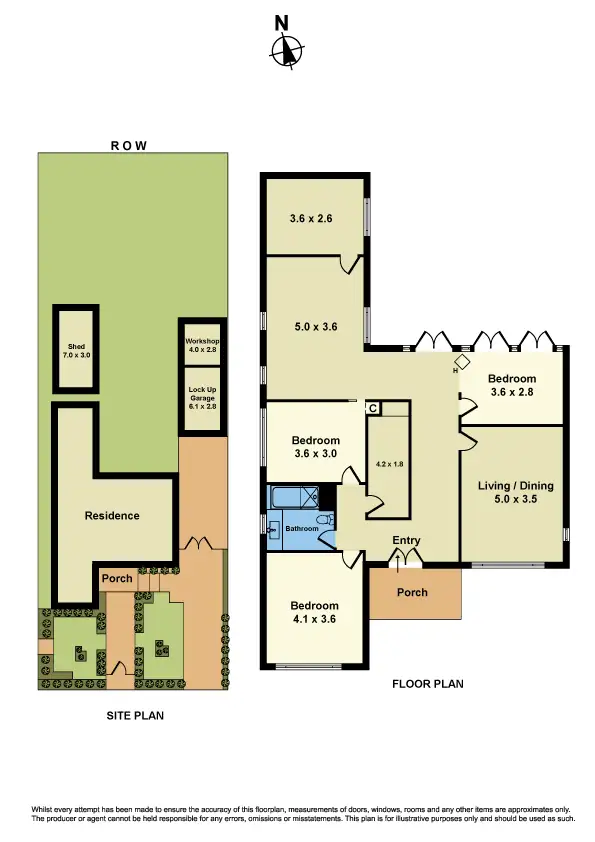 Floorplan of Homely house listing, 62 Madden Street, Maidstone VIC 3012