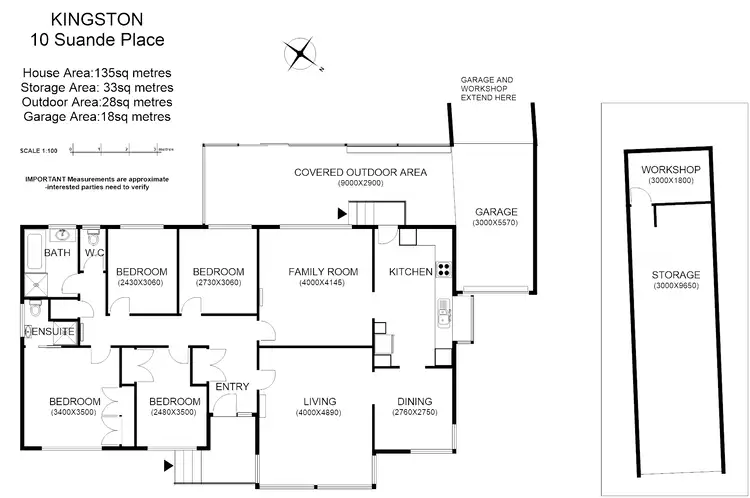 Floorplan of Homely house listing, 10 Suande Pl, Kingston TAS 7050