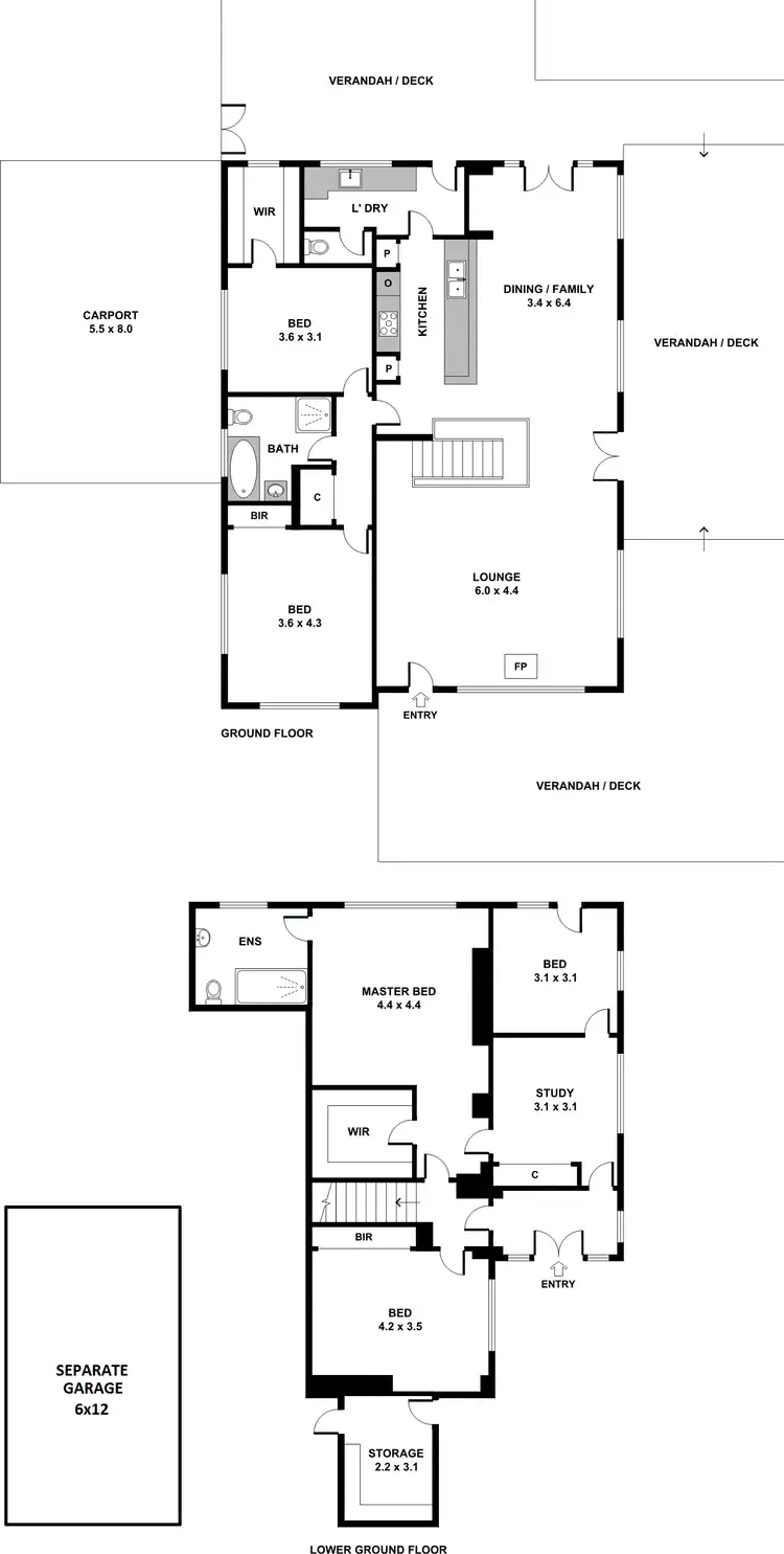 Floorplan of Homely house listing, 160 Eltham Yarra Glen Road, Kangaroo Ground VIC 3097