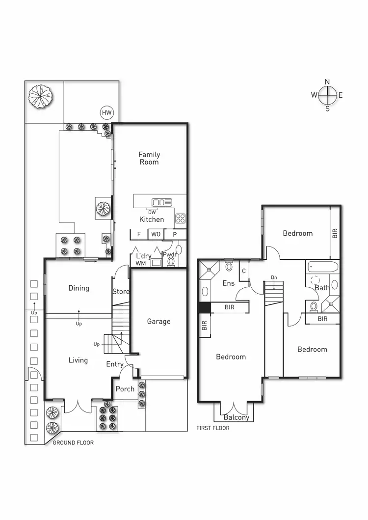 Floorplan of Homely house listing, 97 The Crescent, Port Melbourne VIC 3207