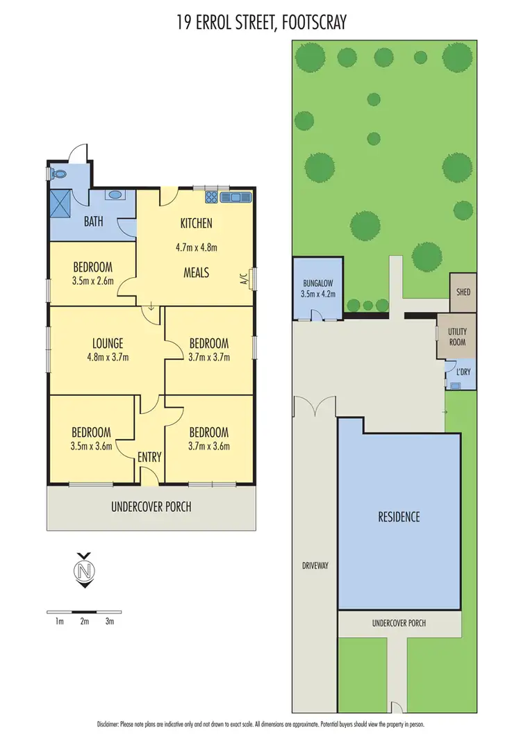 Floorplan of Homely house listing, 19 Errol Street, Footscray VIC 3011