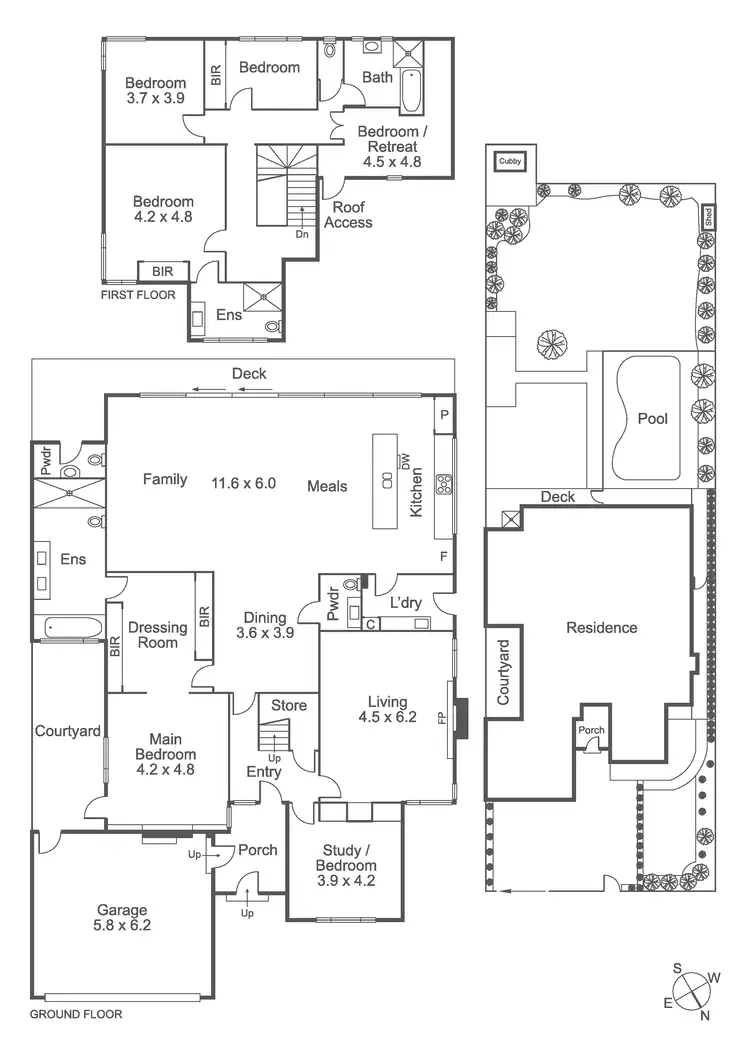 Floorplan of Homely house listing, 112 Dendy St, Brighton VIC 3186