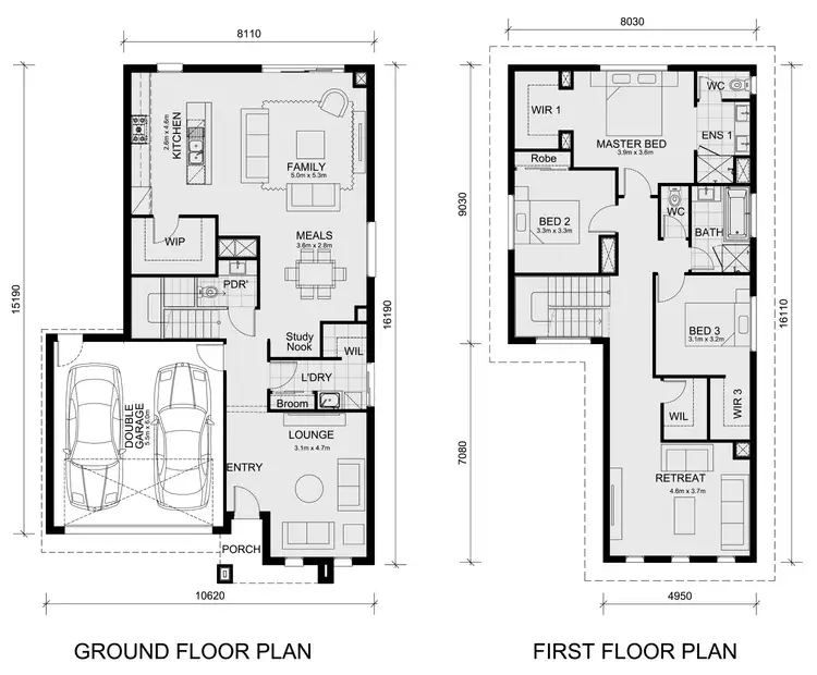 Floorplan of Homely house listing, Lot 1620 Shallow Road, Weir Views VIC 3338
