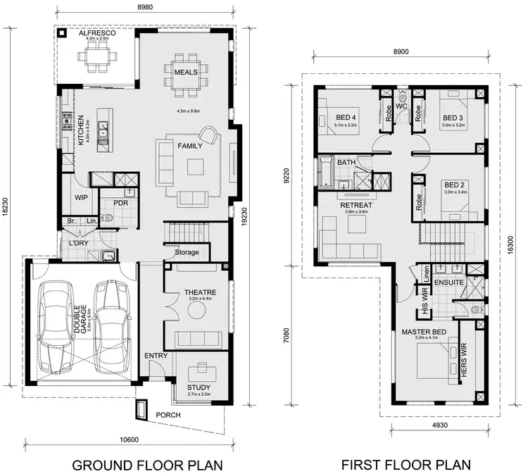 Floorplan of Homely house listing, LOT 667 Racka Road, Wollert VIC 3750